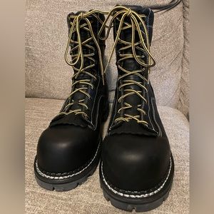 Georgia Logger Low Heel Boots